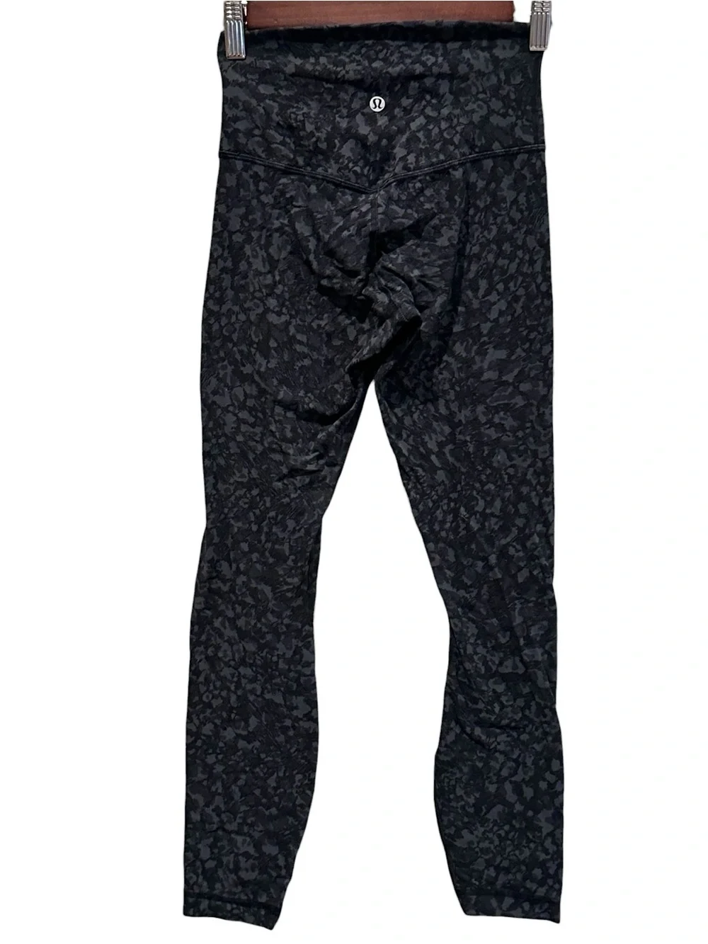 Lululemon Align Pant II 25" Formation Camo Deep Coal Multi Leggings Size 2 - Picture 5 of 7